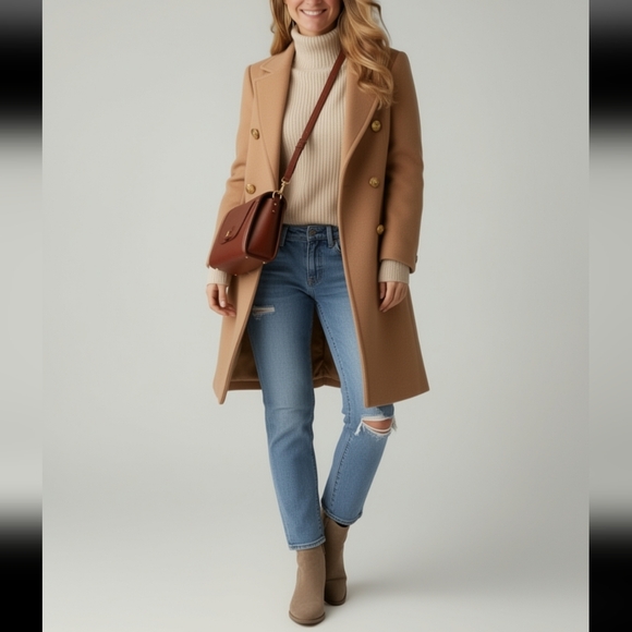 Celebrity Pink Distressed Straight Leg Jeans - Light Blue Size 7/28 - Picture 10 of 13